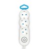 Garza - Multi Base with 3 Plugs, 1.4 Metre Cable,