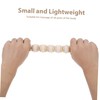 Anneome 2pcs Wooden Massage Roller Stick Set Scalp Body Gua