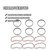 Vkinman 12Pcs 079129717B Upper Lower Intake Manifold Gaskets Replacement for