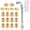 STPCTOU Natural Gas Orifice Nozzle Conversion Kit，Propane to Natural Gas