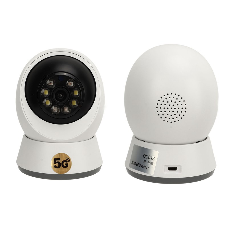Home Security Camera 1080P WiFi PTZ Camera with 360 Degree