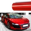 Chrome Mirror Vinyl Film Wrap Sticker Decal Stretchable Reflective Free
