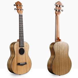 Ranch Tenor Ukulele 26 inch Professional Learn to Play Beginner Ukelele with 12 Online Lessons ukalalee Starter Ukele Instrument Kit Bundle Gig bag, Tuner, Strap, Aquila String Set - Matte