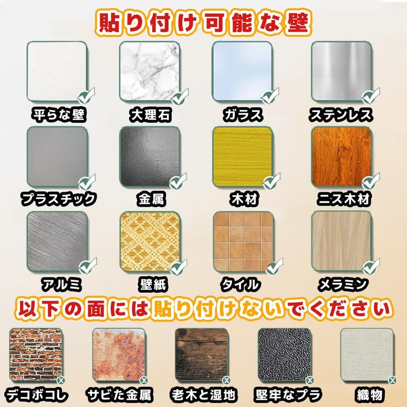 Security Stickers, Security Stickers, Reflective Type, Set of 2, Security