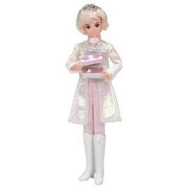 Takara Tomy Licca TAKARA TOMY "Licca-chan Doll, Princess Yumemiru, Royal Wedding, Hart-kun", Dress-up, Doll, Pretend Play, Toy, Ages 3 and Up, Toy Safety Standards Passed ST Mark Certified
