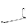 TOGU SUS304 Stainless Steel 6 "Shower Door Handle 18" Towel