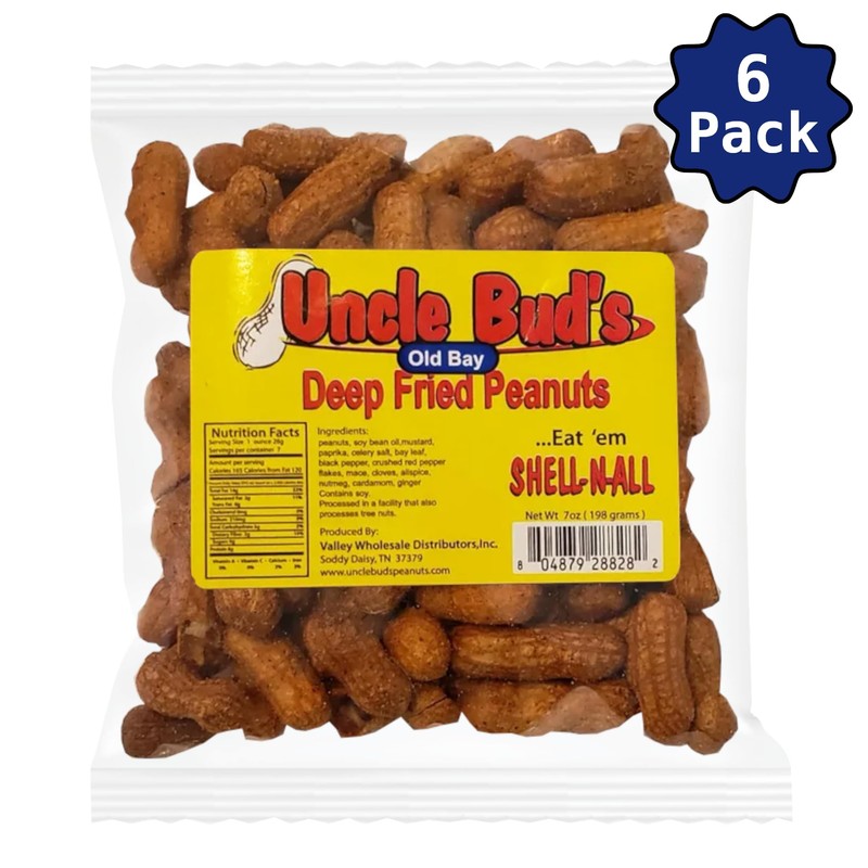 Deep Fried Peanuts -Eat em Shell & All! (Old Bay)