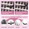 Uilulu Lash Clusters kit 10-18mm DIY Lash Extension Kit 144