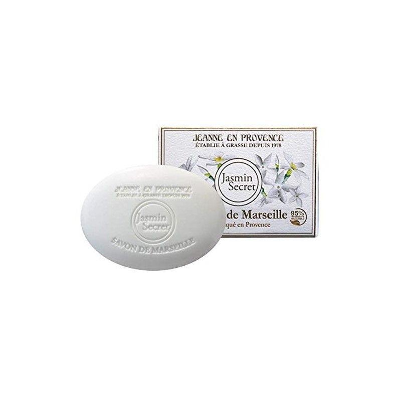 Jeanne en Provence Jasmine Secret Marseille Solid Soap, 3.5 oz