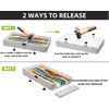 GROWLING Reusable Epoxy Resin Mold 24x12x3 Inches, Adjustable Fastening and