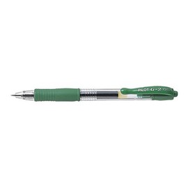 Pilot G205 Retractable Gel Rollerball 0.5 mm Tip (Single Pen) - Green