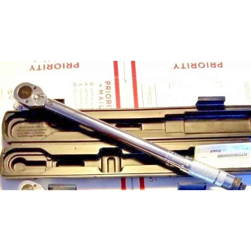 Pittsburgh Automotive Torque Wrench 1/2" Inch Snap Socket Professional Drive