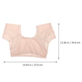 FRCOLOR Breathable Underarm Sweat Vest for Women Armpit Pads Proof Vest Mesh Holes for Jogging Yoga Running