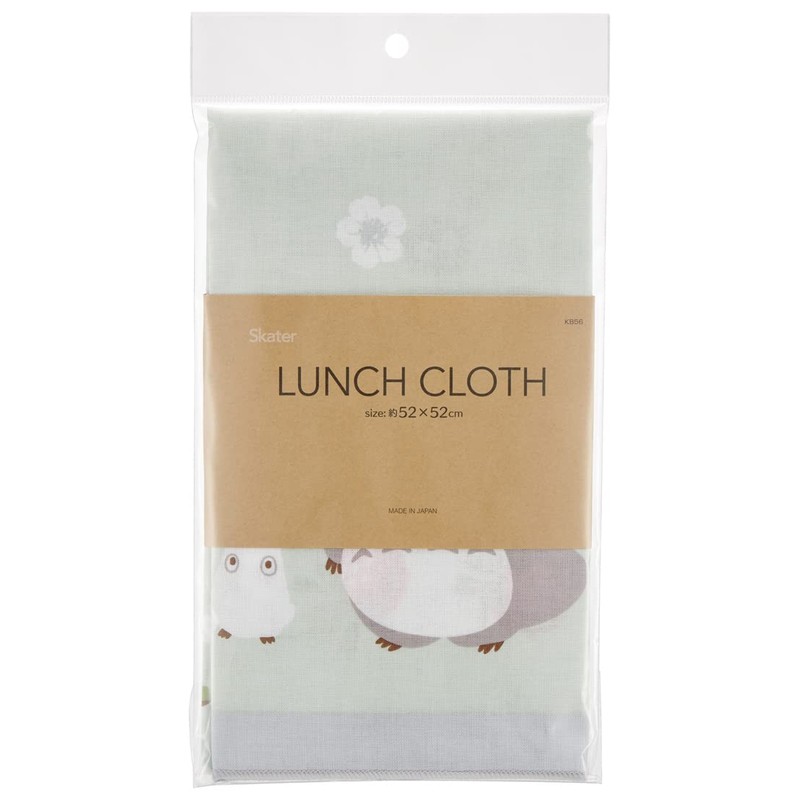 Skater KB56 Large Lunch Cloth, My Neighbor Totoro, 20.5 x