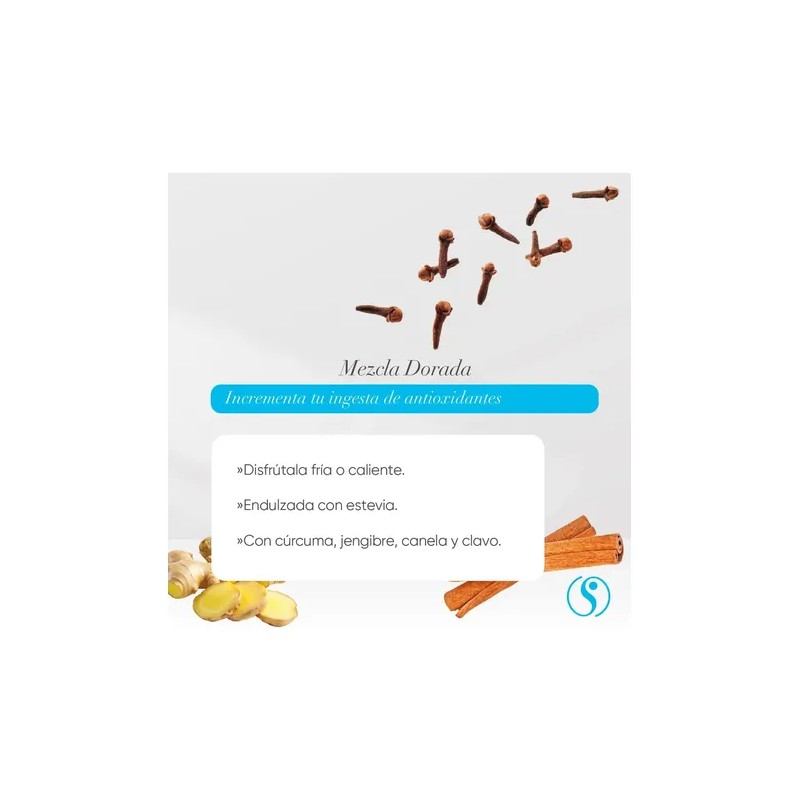 Mezcla Dorada Leche Dorada Shelo Nabel Golden Milk Turmeric Ginger