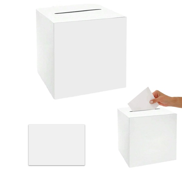 Wedding Card Box Wedding Card Post Box for Reception, Flat-Packed
