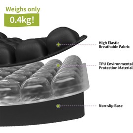 Travel Cushion,3D Inflatable Seat Cushion,Portable Car Seat Cushion,Travel Essentials Plane Cushion,Suitable for Long-Distance Flights, Work, Office Chairs, Wheelchairs, Cars, Home Life