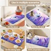 Stove Top Covers for Electric Stove,Purple Lavender Butterfly Heat Resistant