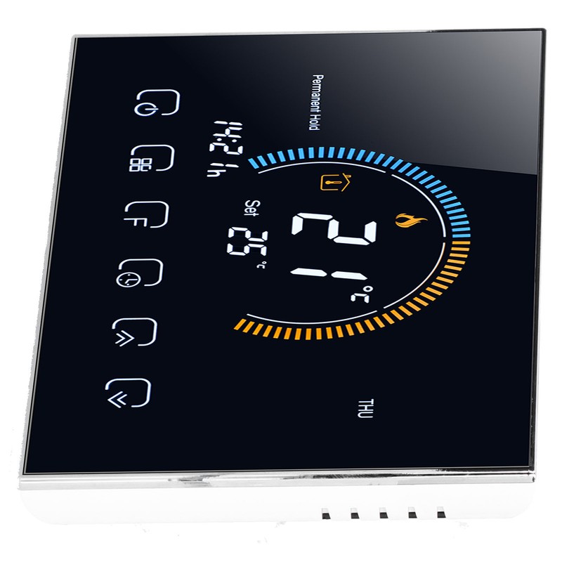 Intelligent Thermostat with LCD Touch Screen Temperature Controller for Home