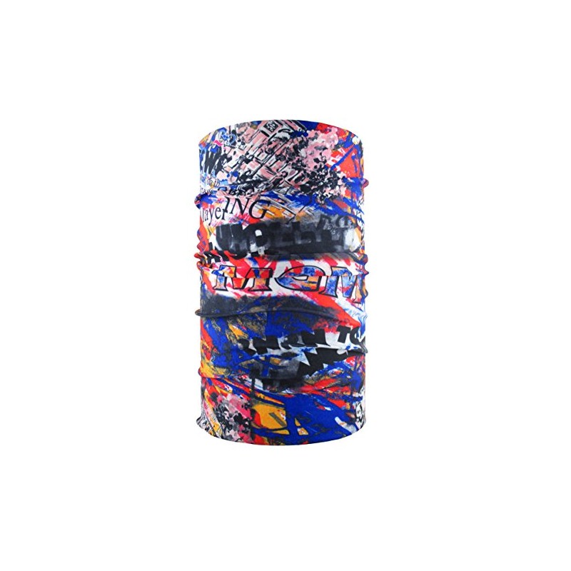 Headloop Multi-Purpose Scarf Colourful Snood Tube Scarf, Bandana Headscarf Microfibre