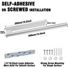 MIROAMZ 15inch Self Adhesive Hand Towel Holder/Bar, Stainless Steel Rustproof