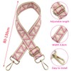 Adjustable Shoulder Strap for Bags, Pink, Bag Straps for Changing,