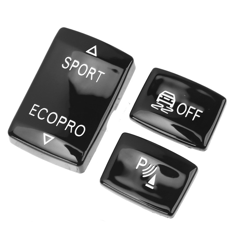 3 Pcs Gear Button Kit 6131 9252 912‑1 ESP Antislip