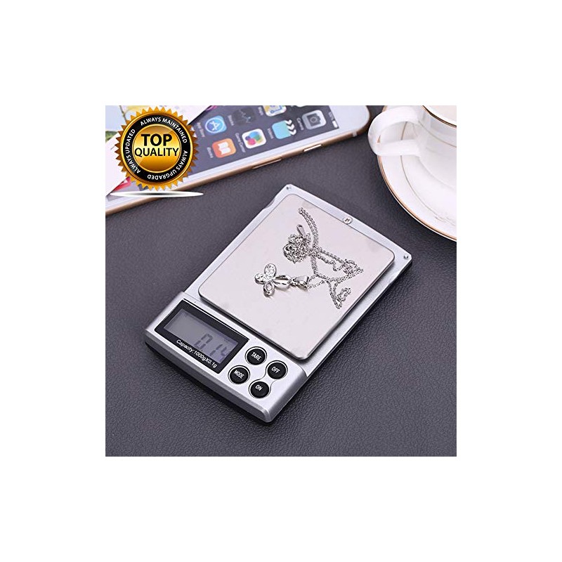 Jewellery Scale, Coin Scale, Pocket Scale, 200g/0.01g, with Backlit LCD