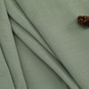 Chyhomenyc Sage Green Valance for Windows, Light Filtering Faux Linen