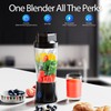 Portable Blender, Cordless, 24oz. Vessel, Personal Blender-for Shakes & Smoothies,