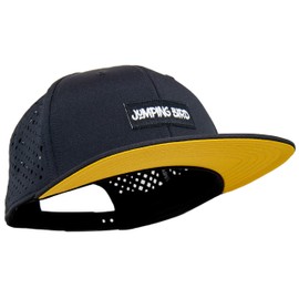 Jumping Bird Performance Cap Unisex • Breathable Outdoor Sports Cap with Mesh • Individually Adjustable and Easy to Wipe Clean, black