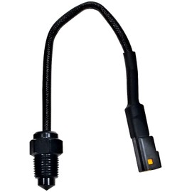 QuickCar Racing Products Temperature Sending Unit, 2 Wire, Electric, 0-320 Degrees, 1/8 in NPT Male, Each