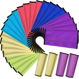 Paterr Set of 24 Mesh Fly Boots for Horse Loose Breathable Mesh Horse Boots Protective Horse Leg Wraps Horse Leggings for Preventing Flies and Mosquitoes Bites