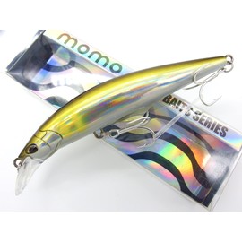 momolures - Tide Control Minnow 95 120 lip in belly system for Bass, Seabass, Salmon lure fishing. (95mm - KATAKUCHI)
