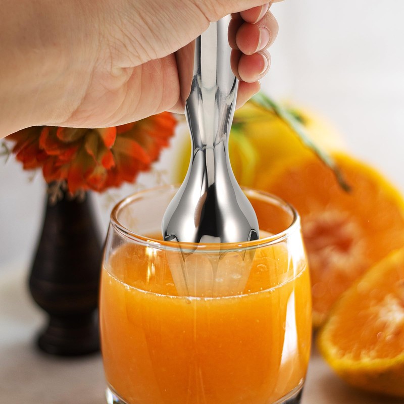 YARNOW Stainless Steel Citrus Reamer, Handheld Lemon Squeezer Reamer, Fruit