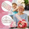 Tiara And Crown Birthday Girl Joygod Para Mujeres Y Niñas