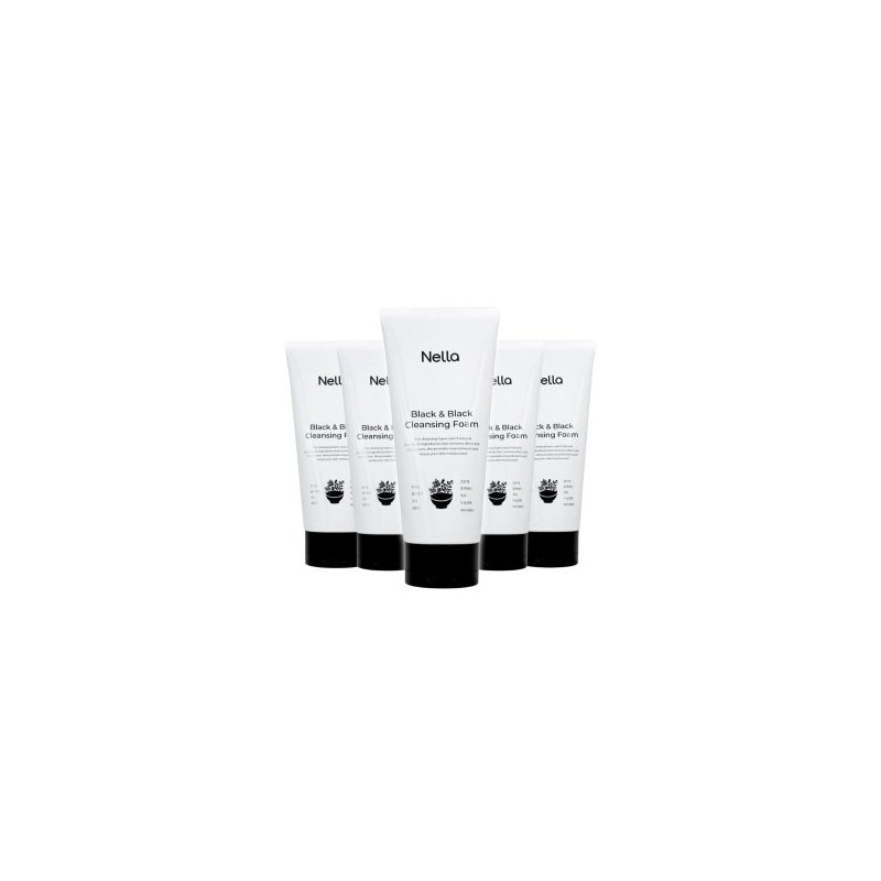Black&Black Cleansing Foam 150g 5pcs / 블랙앤블랙 클렌징폼 150g 5개