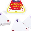 Trend Enterprises: Three-Corner Multiplication and Division Flash Cards, Interactive Self-Checking