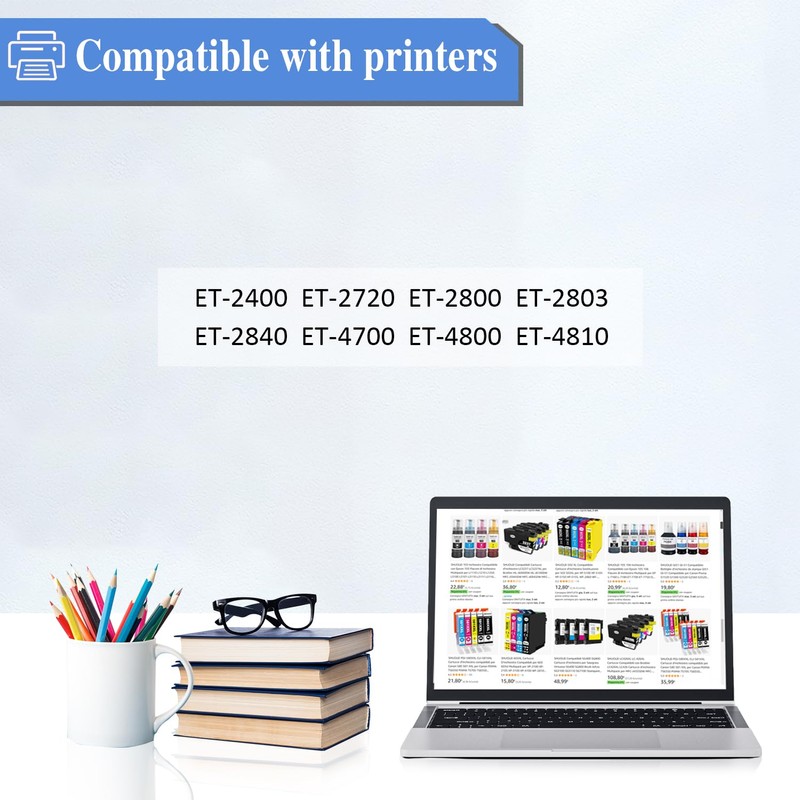 522 Ink Replacement for Epson 522 Ink Refill Bottles for
