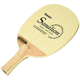 Nittaku NE-6654 Table Tennis Racket Sanarion R-H Pen Holder (Inverted Type) Square Round