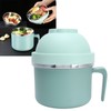 Portable Lunch Box Double Layer Thermal Noodle Bowl with Handle