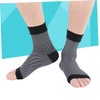 Healeved 2pairs Compression Ankle Support Socks Elastic and Breathable Sports