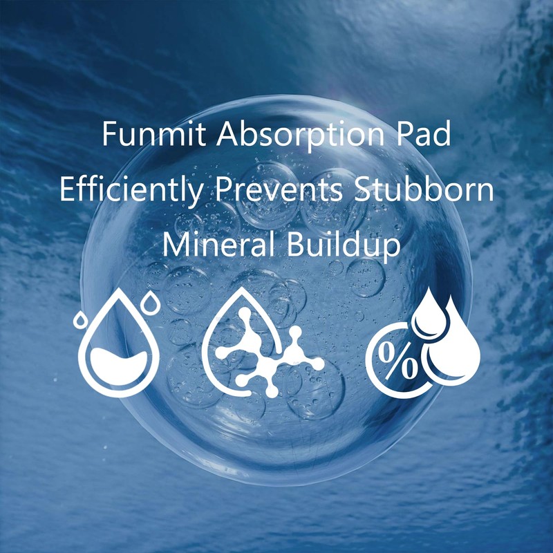 Funmit 30 Pack Humidifier Replacement Filters for LEVOIT, Mineral Absorption