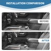 for Silverado Inner Door Panel Trim Cover for Chevy Silverado/GMC