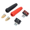 Welding Cable Panel Connector High Security Stable Power Supply 12Pcs