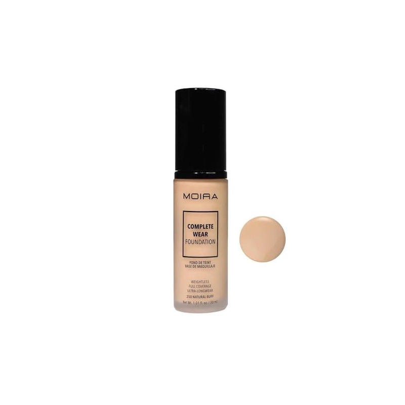 Bases de maquillaje Moira Complete Wear Foundations (CWF250)