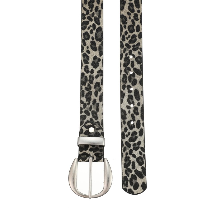 Leslii Leo Women's Belt 3 cm Animal Print Pattern Belt