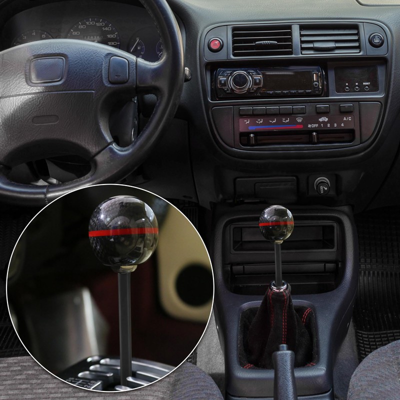 X AUTOHAUX Car Gear Shift Knob Extender Extension Lever 50mm