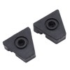Pair of Sunroof Rail Glass Slider Bracket 62483671206 Repair Bracket