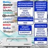 MONTERAL Fridge Handle 196 mm with Worm Spacing 82-163 mm